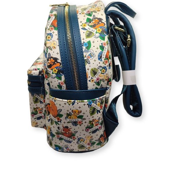 Loungefly Disney Lion King Tattoo Bag Mini Backpack New - Picture 4 of 8